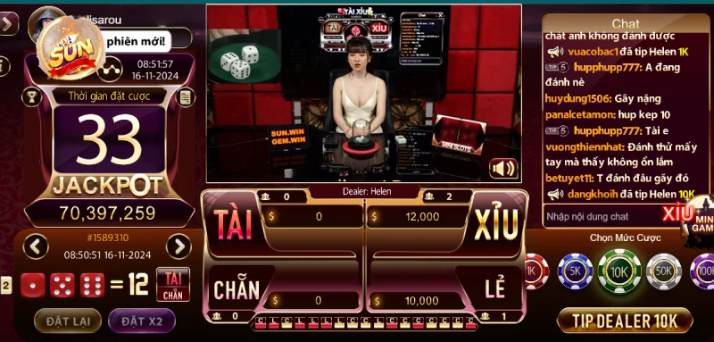 Chơi tại Casino Sun win dễ dàng